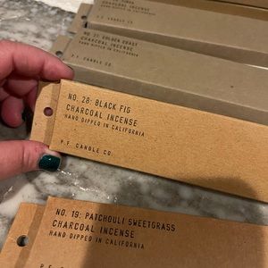 P. F. Candle co incense